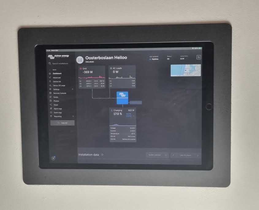 Statistieken van de batterij