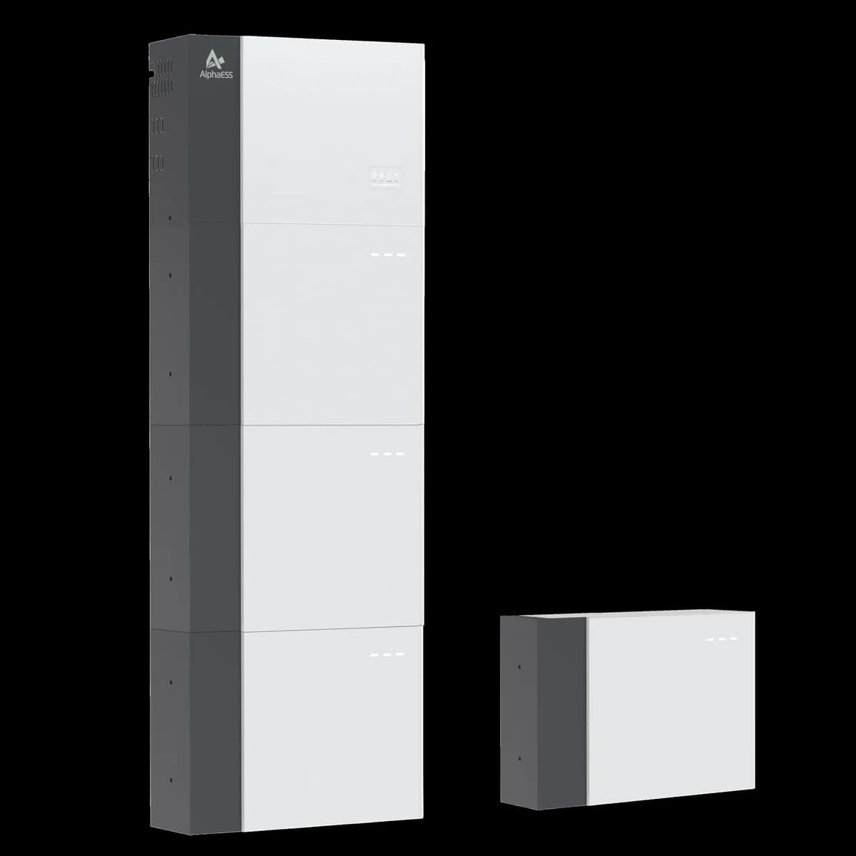 Alpha ESS Smile G3 T10 omvormer met vier batterijmodules van 3,8 kWh (15,2 kWh)